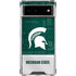 Michigan State University Jersey Split Google Pixel 6 Clear Case